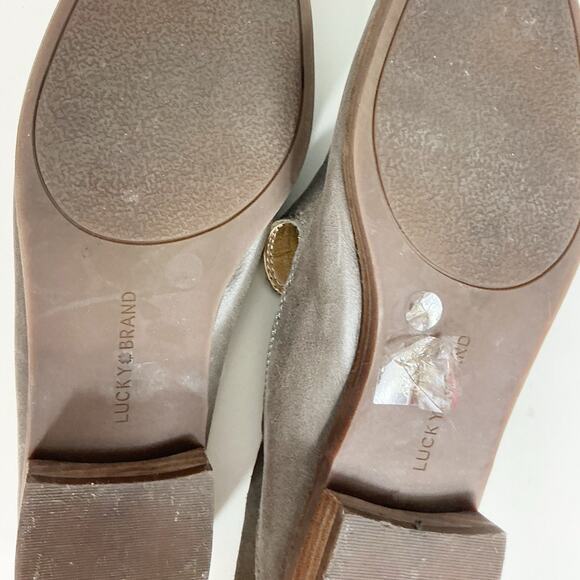 Lucky Brand Womens Cahill Leather Loafer Slip On Shoes 9 - Picture 5 of 6